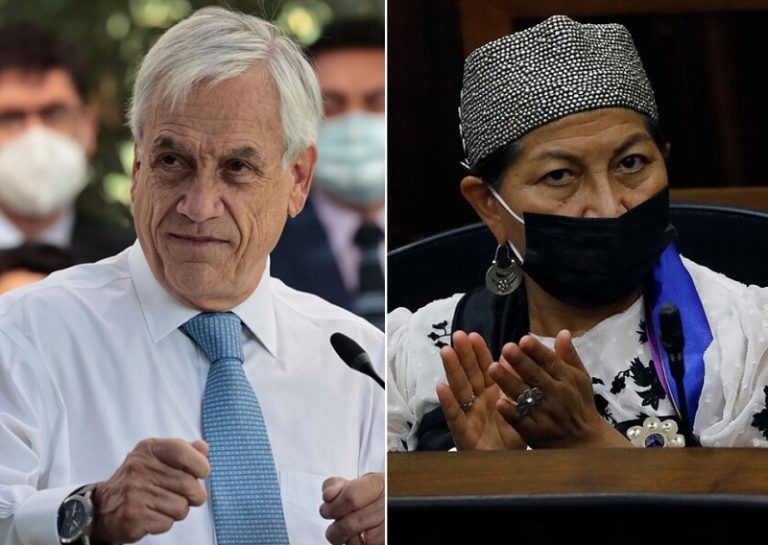 Pdte. Piñera manifiesta preocupación por la Convención y Loncon responde: 