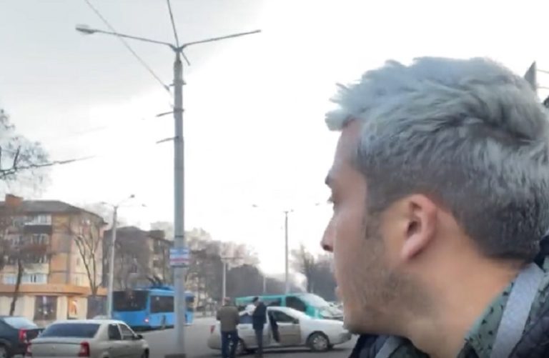 Youtuber mexicano en el epicentro del conflicto en Ucrania: 