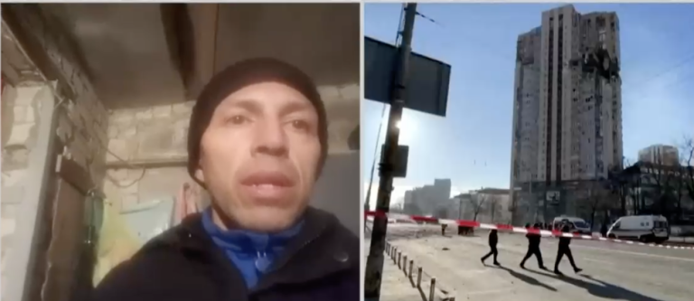 Chileno está refugiado en un búnker de Ucrania: 