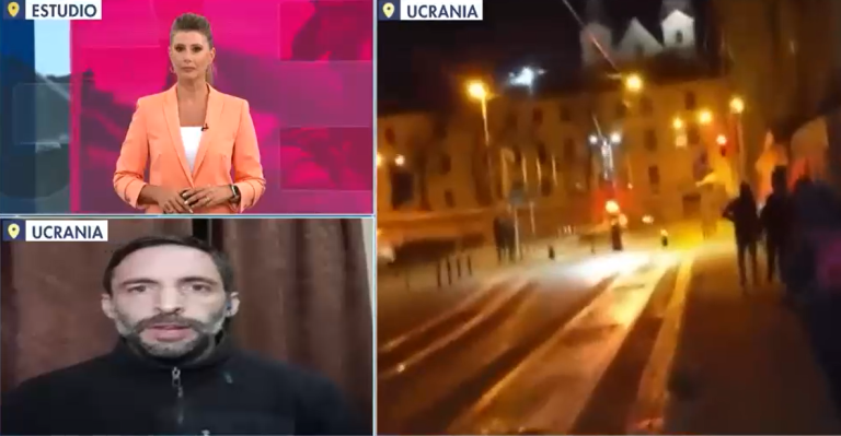 Daniel Matamala vivió control de identidad de fuerzas militares en Ucrania: Fue llevado a cuartel de policía