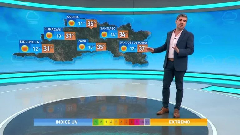 Eduardo Sáez y el informe del tiempo para este jueves 17 de febrero