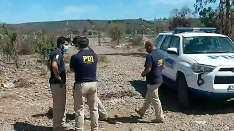 Encuentran cuerpo calcinado en Quillota: Recibió impactos de bala y acelerante