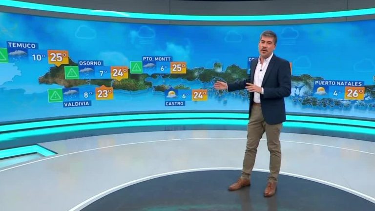 Eduardo Sáez y el informe del tiempo para este miércoles 23 de febrero