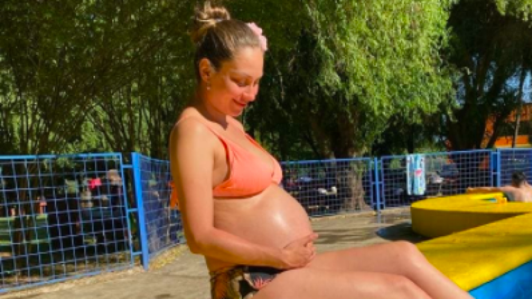 ¡Primera foto juntas! El emotivo mensaje de Ingrid Aceitón a su hija