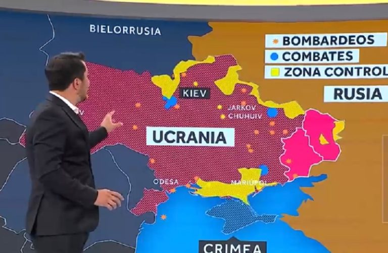 Por varios frentes: Así avanzan los ataques rusos en Ucrania