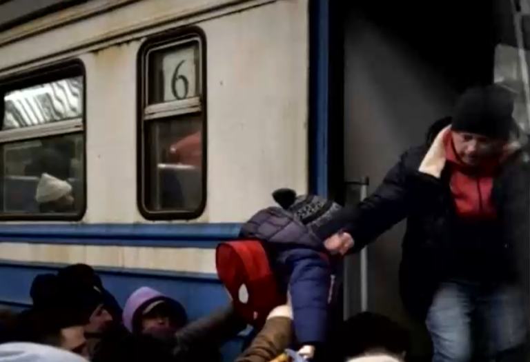 Traslado de refugiados: El rol clave de los trenes en las guerras