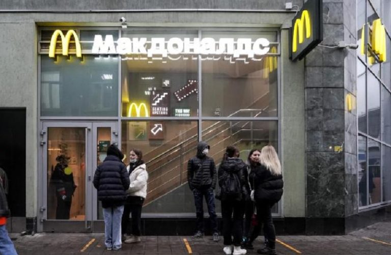 McDonald´s anunció el cierre temporal de sus locales en Rusia 