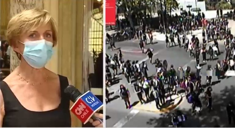 Alcaldesa Matthei anuncia denuncia contra grupo de estudiantes del Liceo Lastarria: Acusa amenazas de violación