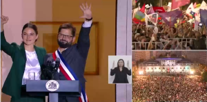 El primer día del presidente Boric: Traspaso de mando, reuniones diplomáticas e histórico discurso desde La Moneda