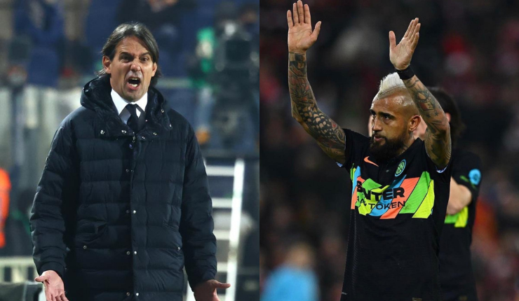 Prensa italiana asegura que técnico del Inter está furioso con Arturo Vidal tras dichos sobre su pelo