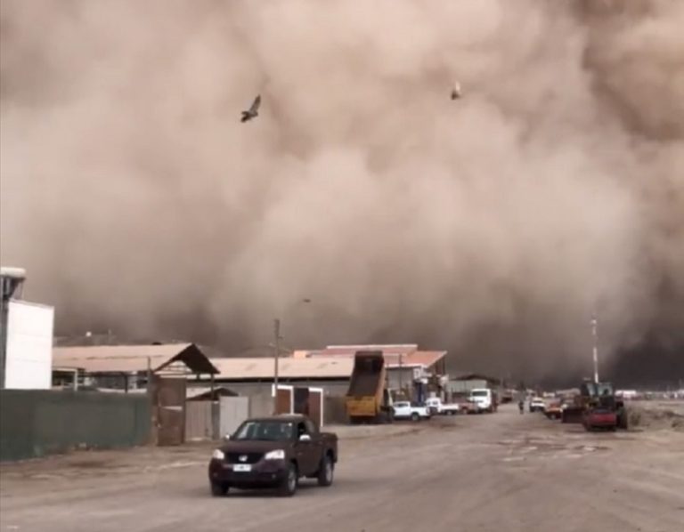 Tras tormenta de arena que azotó Diego de Almagro: Reportan afectación a casas y suspensión de clases