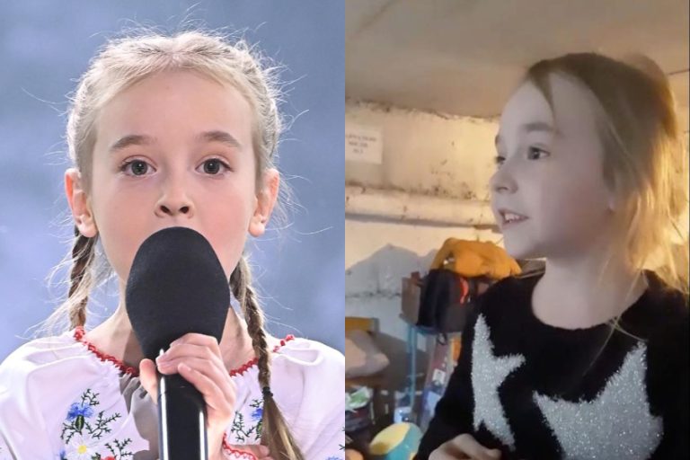 Niña ucraniana que se viralizó interpretando 