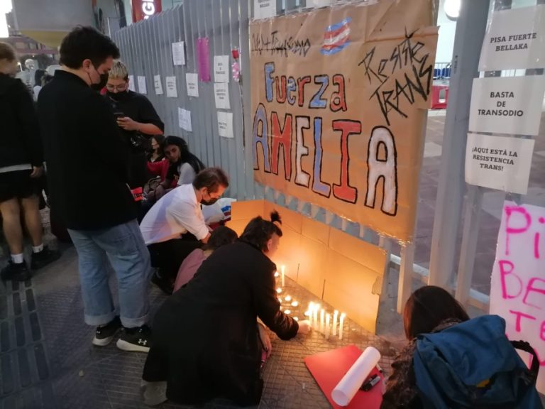 Denuncian transfobia: Mujer permanece en riesgo vital tras ser acuchillada en pleno centro de Santiago