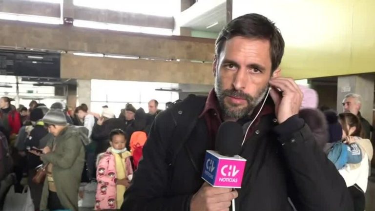 Daniel Matamala, desde Ucrania: “La gente tiene miedo; dicen que Putin está loco y no saben qué esperar”