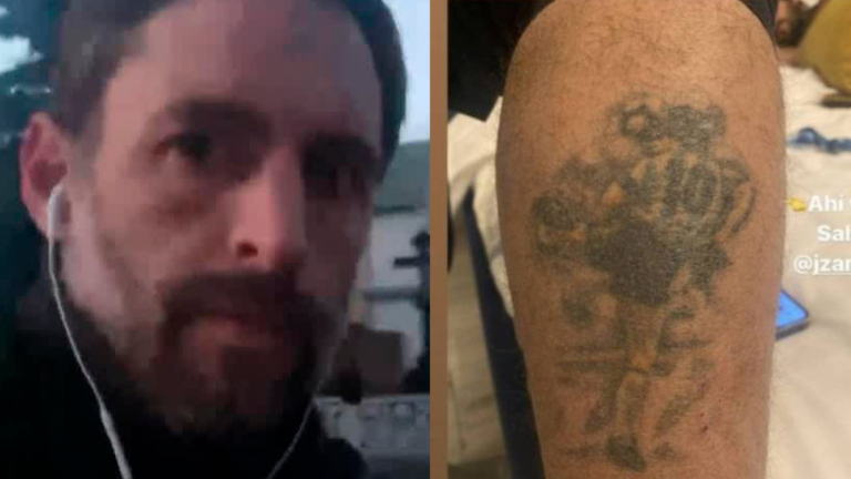 “Nos rescató la Mano de D10s”: Así fue como un tatuaje de Maradona salvó a Daniel Matalama en Ucrania