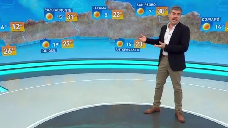 Eduardo Sáez y el informe del tiempo para este miércoles 9 de marzo