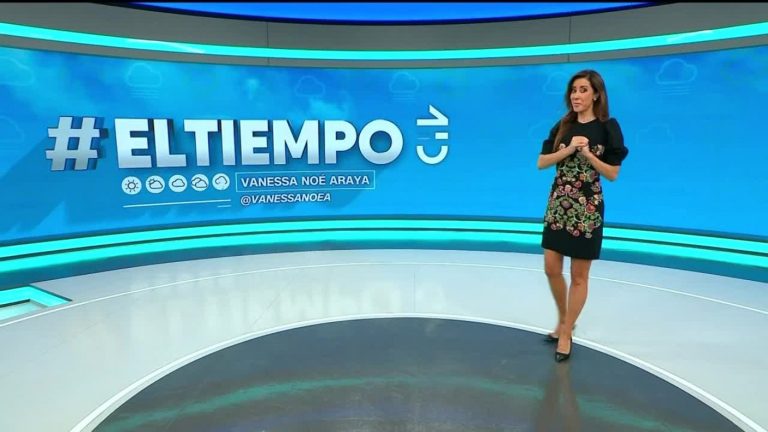 Vanessa Noé y el informe del tiempo para este lunes 14 de marzo