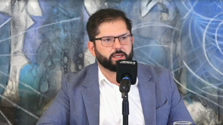 Presidente Gabriel Boric: 