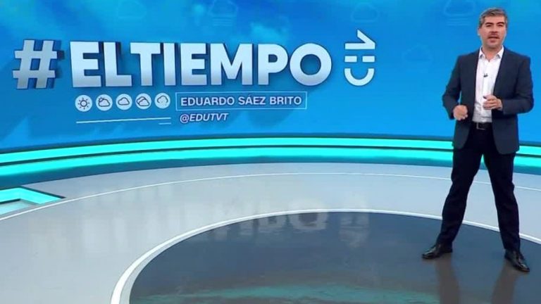 Eduardo Sáez y el informe del tiempo para este martes 15 de marzo