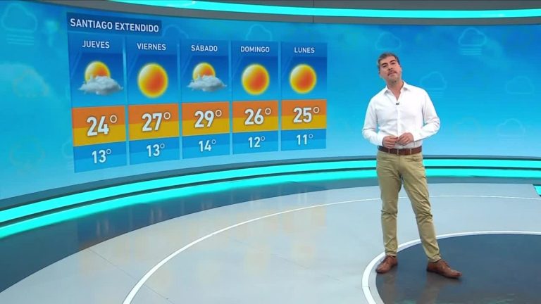 Eduardo Sáez y el informe del tiempo para este jueves 17 de marzo