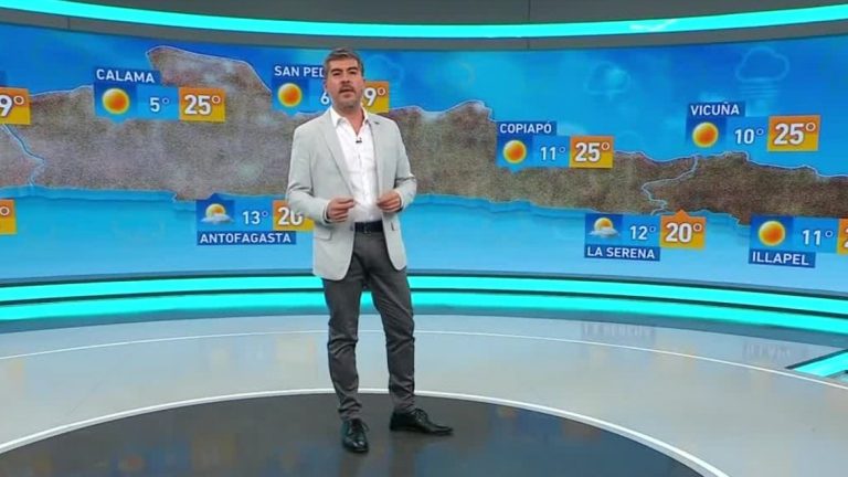 Eduardo Sáez y el informe del tiempo para este miércoles 23 de marzo