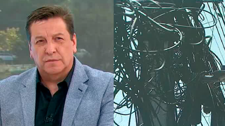 “Esta es la cueca en pelota, somos un país de mentira”: El enojo de JC Rodríguez por el mal cableado que realizan las empresas