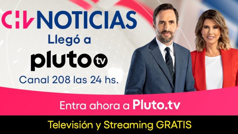 ¡Ya está disponible CHV Noticias en Pluto TV! Descubre acá cómo puedes acceder a los contenidos