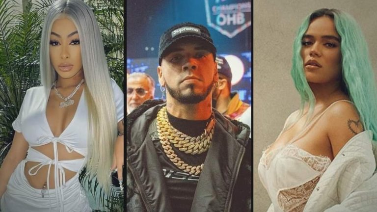 ¿Karol G es el karma de Anuel AA? El cantante estaba en un bar con su nueva novia justo cuando pusieron una canción de su ex