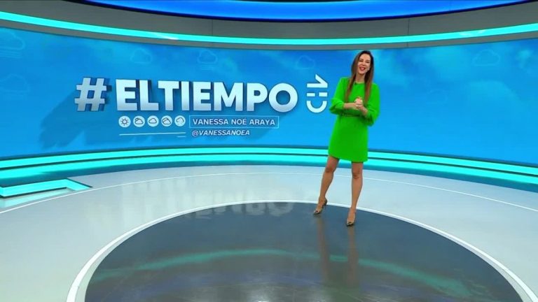 Vanessa Noé y el informe del tiempo para este domingo 27 de marzo