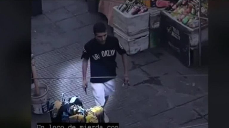 Ambulante que dejó grave a estudiante en Estación Central se paseaba con pistola en mano a plena luz del día