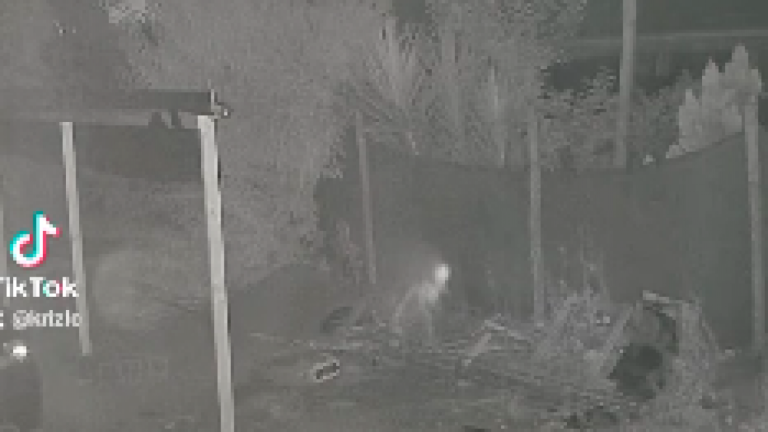 ¿Fenómeno paranormal? Usuario de TikTok mostró espeluznante suceso captado en cámara de seguridad