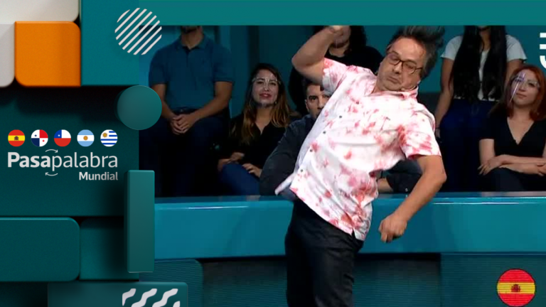 ¡Sacó aplausos y carcajadas! Claudio Arredondo lo dio todo haciendo mímica en Pasapalabra Mundial
