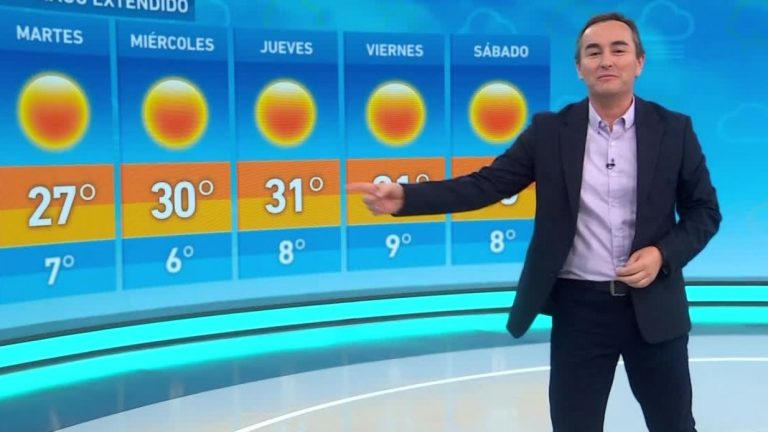 Alejandro Sepúlveda y el informe del tiempo para este martes 29 de marzo