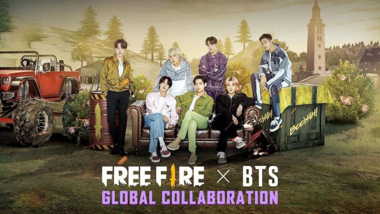 ¡Crossover épico! La famosa banda de k-pop BTS se prepara para su llegada al mundo de Free Fire