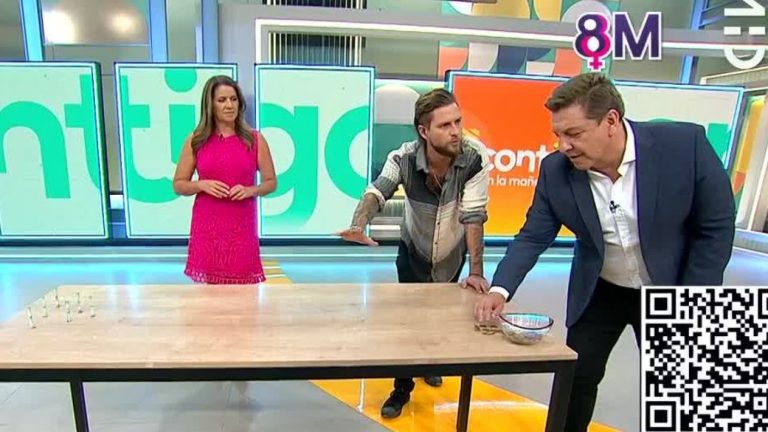 Minuto para ganar: Julio César y Monserrat Álvarez se lucieron con un tremendo desafío