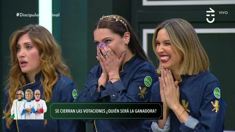 ¡Emociones a flor de piel! Así fue el momento donde anunciaron a la ganadora de El Discípulo del Chef