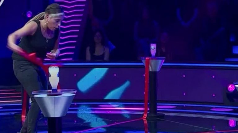 ¡Tremenda habilidad! Nelsy superó sin problemas el primer juego de Minuto Para Ganar