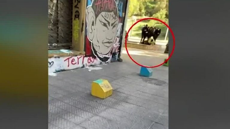 VIDEO | Nuevo registro revela agresión a Carabinero que disparó a estudiantes