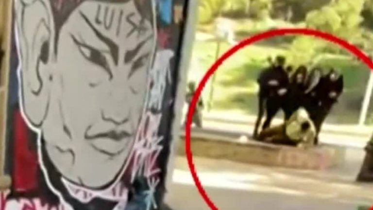 Inédito registro: Nuevo video muestra agresión de jóvenes a Carabinero