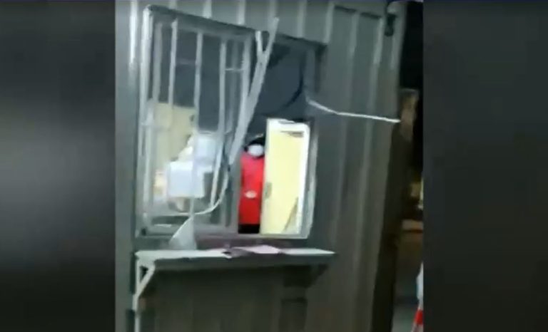 Con un lazo robaron caseta para pago de permiso de circulación: Amenazaron a funcionarios con pistolas