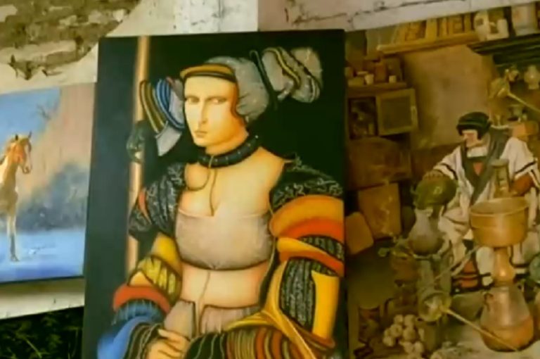 Vendidas en pleno persa Bio Bío: Copias de famosas pinturas en la mira