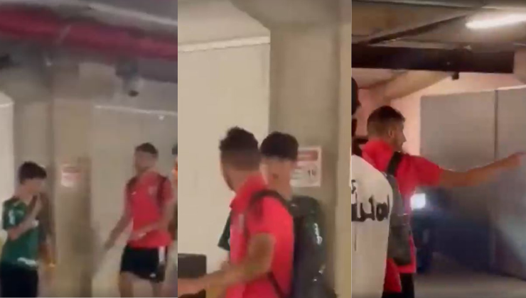 ¡Se picó! Delantero del San Pablo agredió a hincha rival tras ser goleado