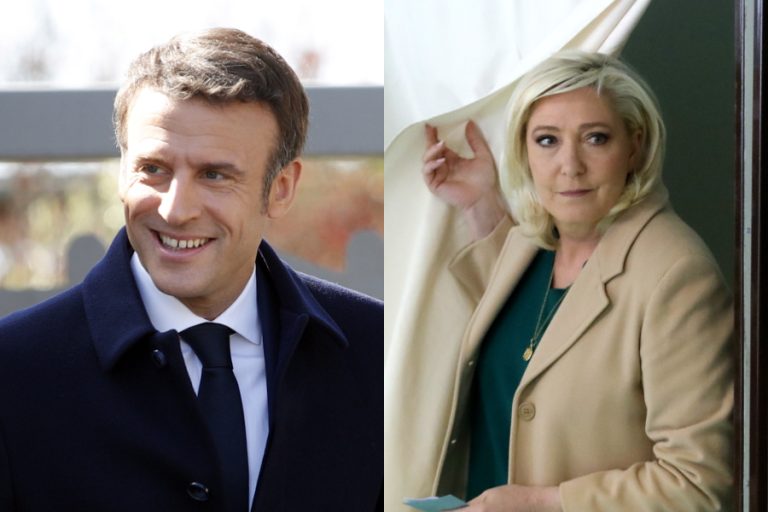 Elección presidencial en Francia: Macron y Le Pen pasarían a segunda vuelta, según las primeras proyecciones
