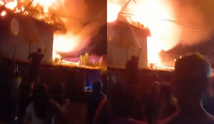 Alarma de incendio estructural en Lo Prado: Van 5 casas damnificadas y 4 bomberos heridos