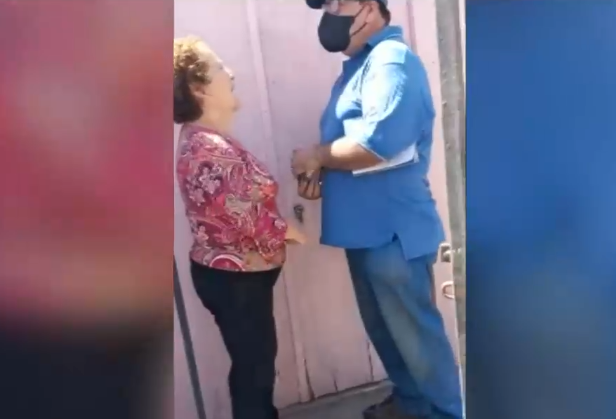 Adulta mayor denuncia que pastor evangélico se apropió de su casa