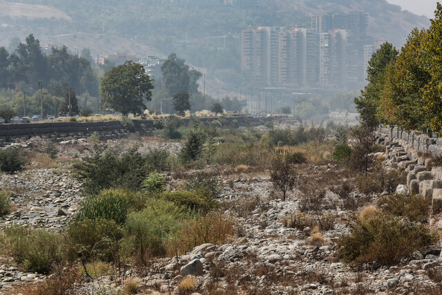 El antes y el después de la sequía en la Región Metropolitana