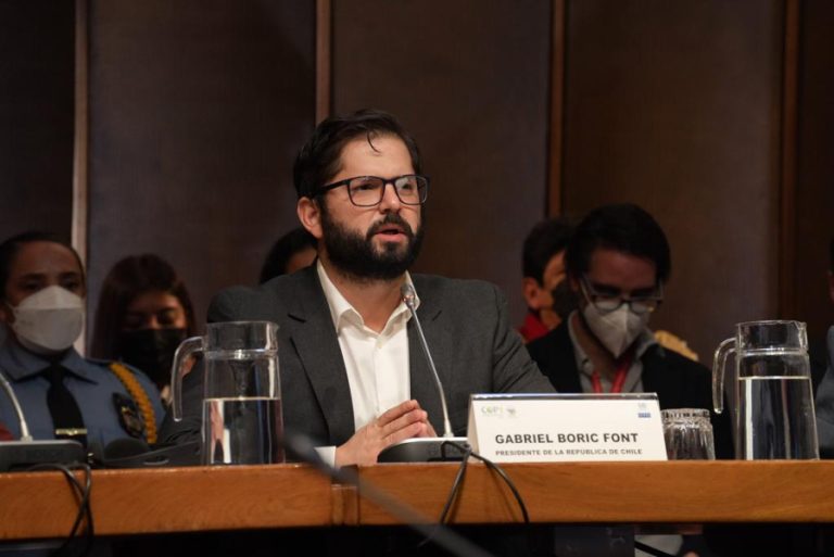 Pdte. Boric en inauguración de la COP1 de Escazú: 