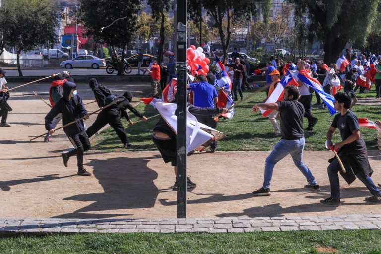 Marcha del Rechazo: Confirmaron un apuñalado y dos detenidos tras incidentes