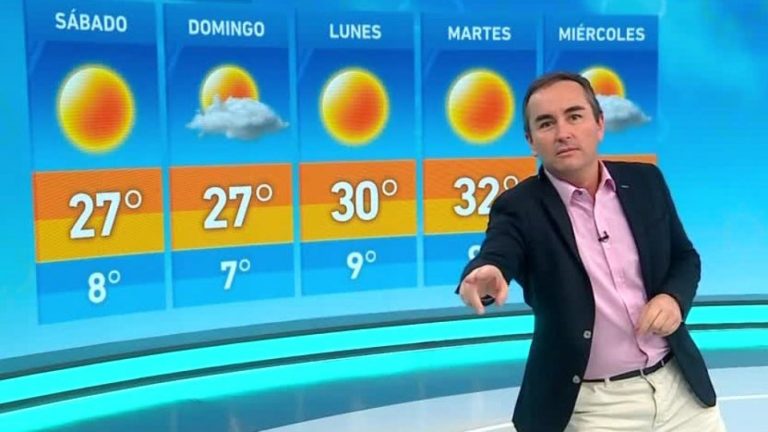 Alejandro Sepúlveda y el informe del tiempo para este sábado 2 de abril