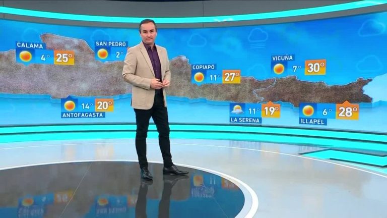 Alejandro Sepúlveda y el informe del tiempo para este lunes 4 de abril